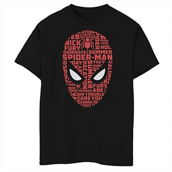 Boys 8-20 Marvel Spider-Man Far From Home Build-Up Fill Tee