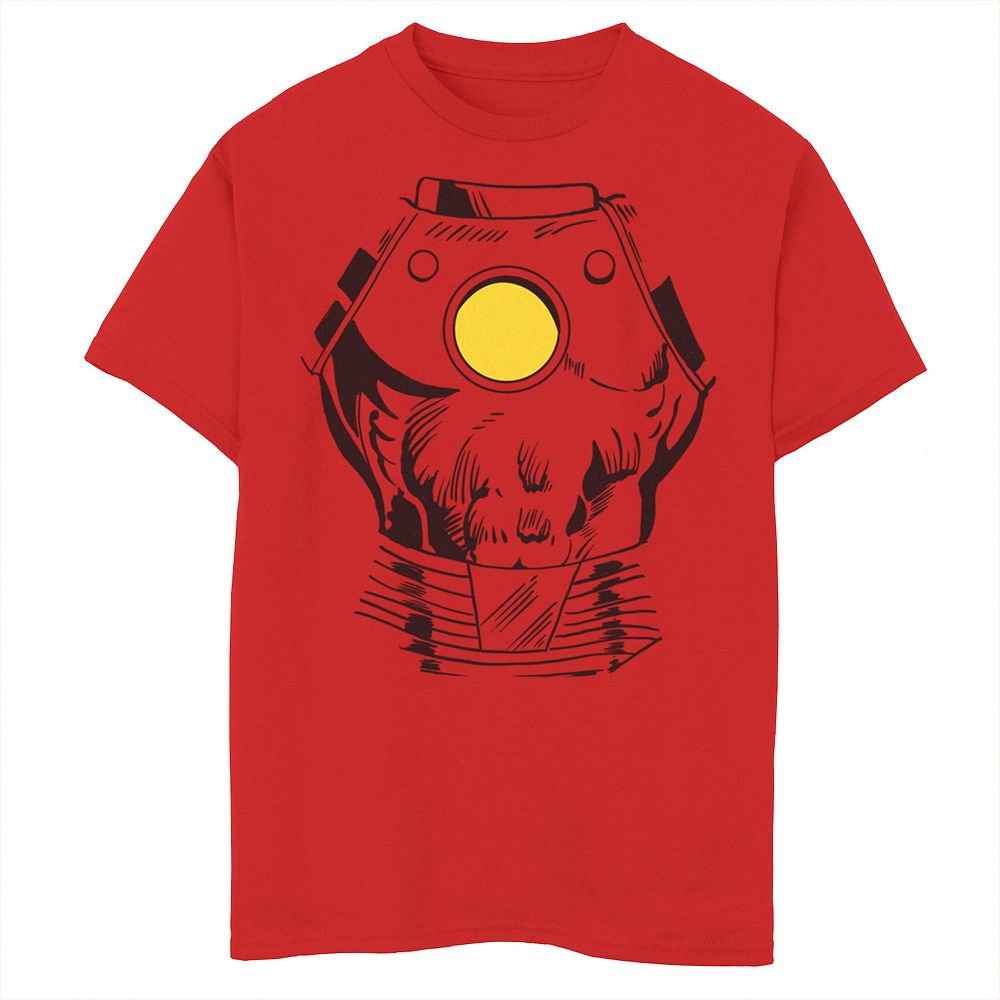Boys 8-20 Marvel Iron Man Super Retro Halloween Cosplay Tee