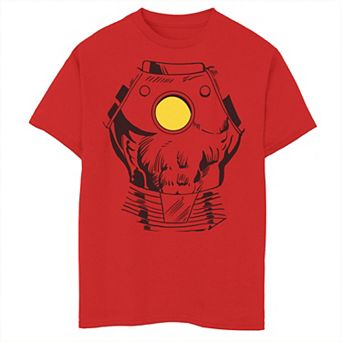 Boys 6-20 Marvel Iron Man Super Retro Halloween Cosplay Tee
