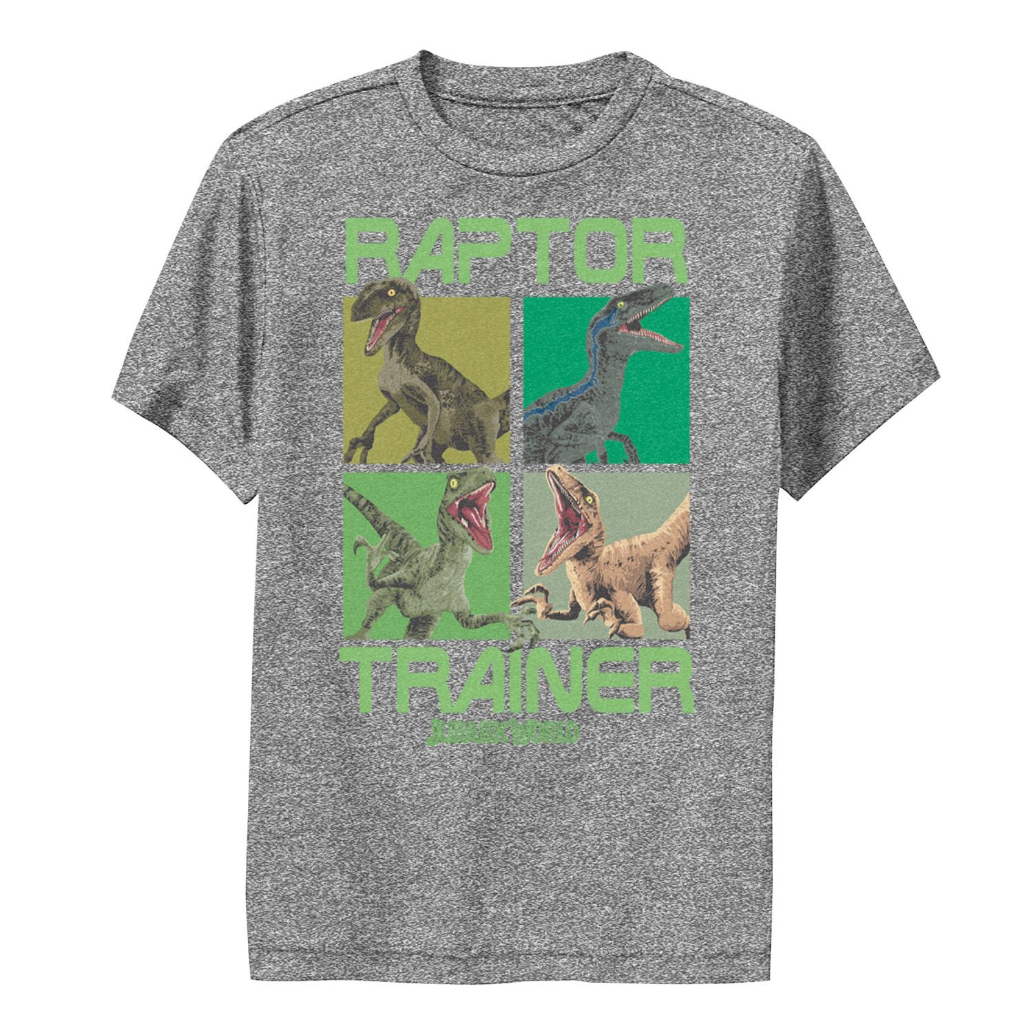Image for Licensed Character Boys 8-20 Jurassic World Raptor Trainer Dino Boxes Performance Tee at Kohl's.