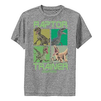 Boys 6-20 Jurassic World Raptor Trainer Dino Boxes Performance Tee