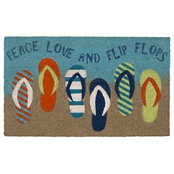 Liora Manne Natura Flip Flops Outdoor Mat
