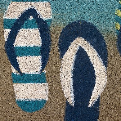 Liora Manne Natura Flip Flops Outdoor Mat