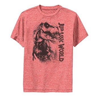 Boys 6-20 Jurassic World T-Rex Close-Up Portrait Performance Tee