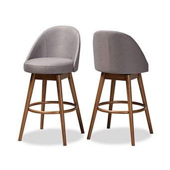Baxton Studio Carra Bar Stool 2 pc Set