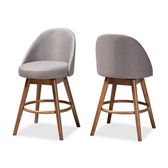 Baxton Studio Carra Counter Stool 2 pc Set
