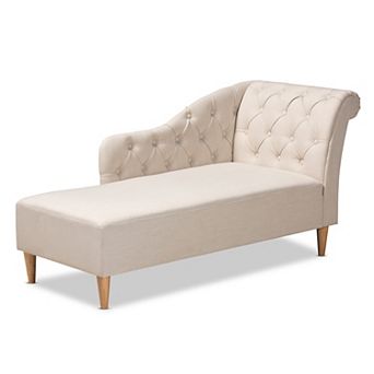 Baxton Studio Emeline Chaise