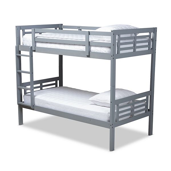 Baxton Studio Liam Twin Bunk Bed