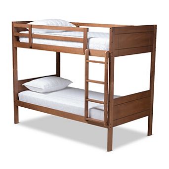Baxton Studio Elsie Twin Bunk Bed
