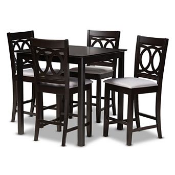 Baxton Studio Lenoir 5 pc Pub Set