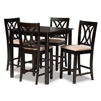 Baxton Studio Reneau 5 pc Pub Set