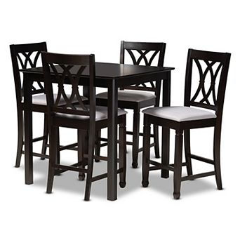 Baxton Studio Reneau 5 pc Pub Set