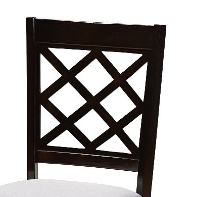 Baxton Studio Verner Dining Chair 4-Piece Set