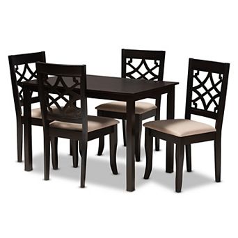 Baxton Studio Mael 5 pc Dining Set