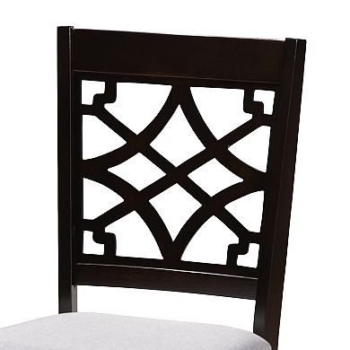 Baxton Studio Mael Dining Chair 4-Piece Set