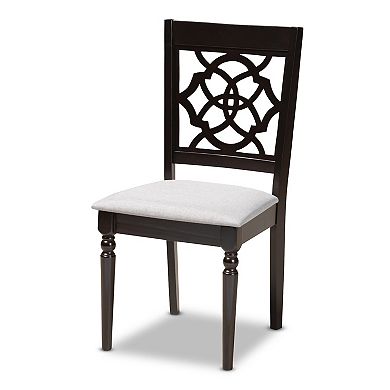 Baxton Studio Renaud Dining Chair 4-Piece Set