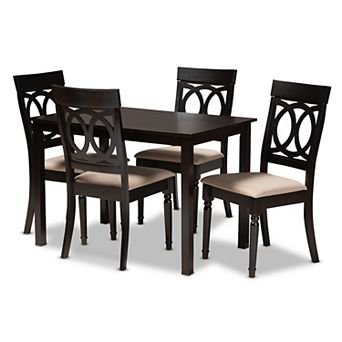 Baxton Studio Lucie 5 pc Dining Set