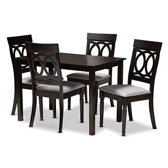 Baxton Studio Lucie 5 pc Dining Set