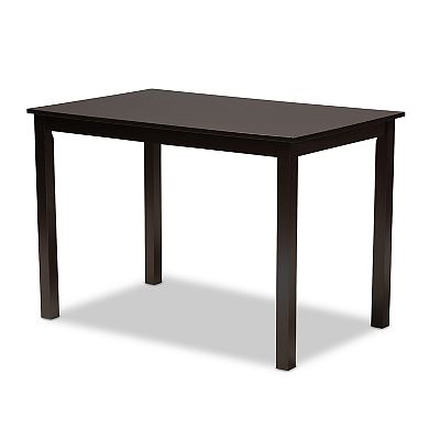 Baxton Studio Cherese 5-Piece Dining Set