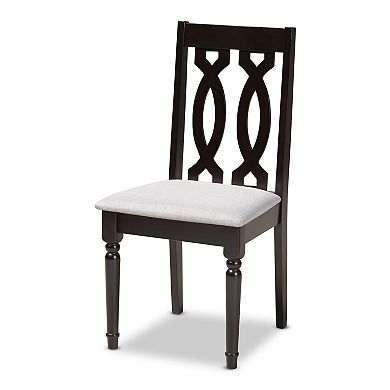 Baxton Studio Cherese Dining Chair 4-Piece Set