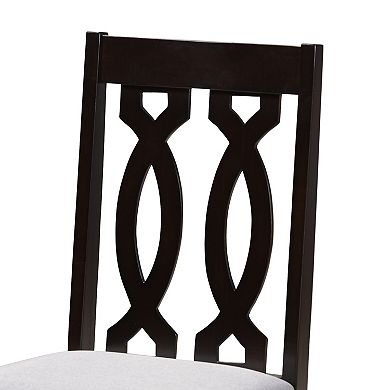 Baxton Studio Cherese Dining Chair 4-Piece Set