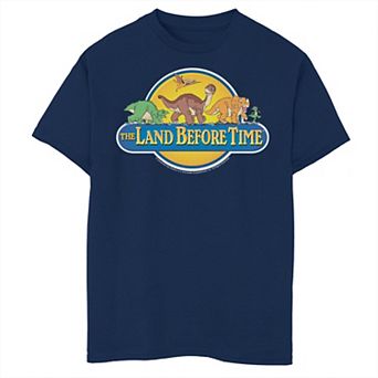 Boys 8-20 Land Before Time Retro Logo