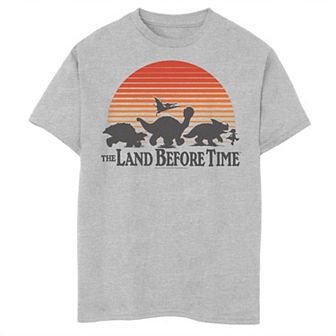 Boys 8-20 Land Before Time Sunset Silhouette Tee