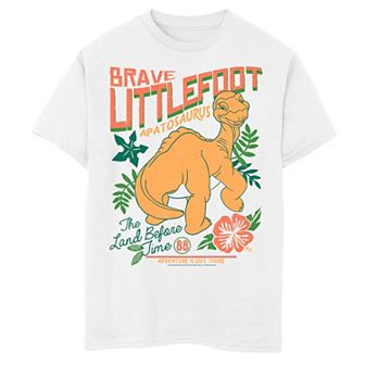 Boys 8-20 Land Before Time Brave Littlefoot Adventure Is Out There Tee