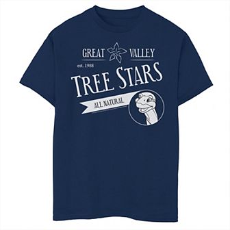 Boys 8-20 Land Before Time Littlefoot Great Valley Tree Stars Tee