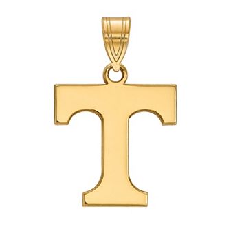 LogoArt Tennessee Volunteers Sterling Silver 14K Gold Plated Medium Pendant