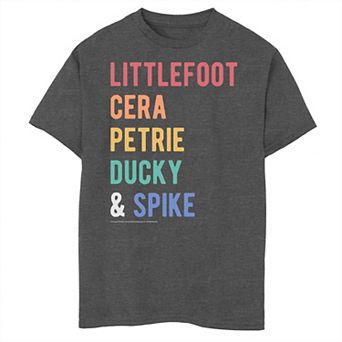 Boys 8-20 Land Before Time Littlefoot Cera Petrie Ducky & Spike List