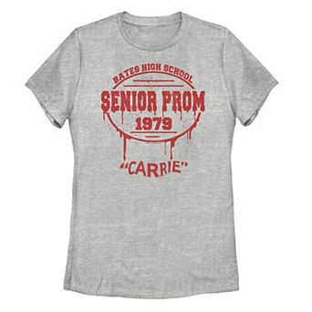 Juniors' Classic Bates Senior Prom Carrie Logo Tee