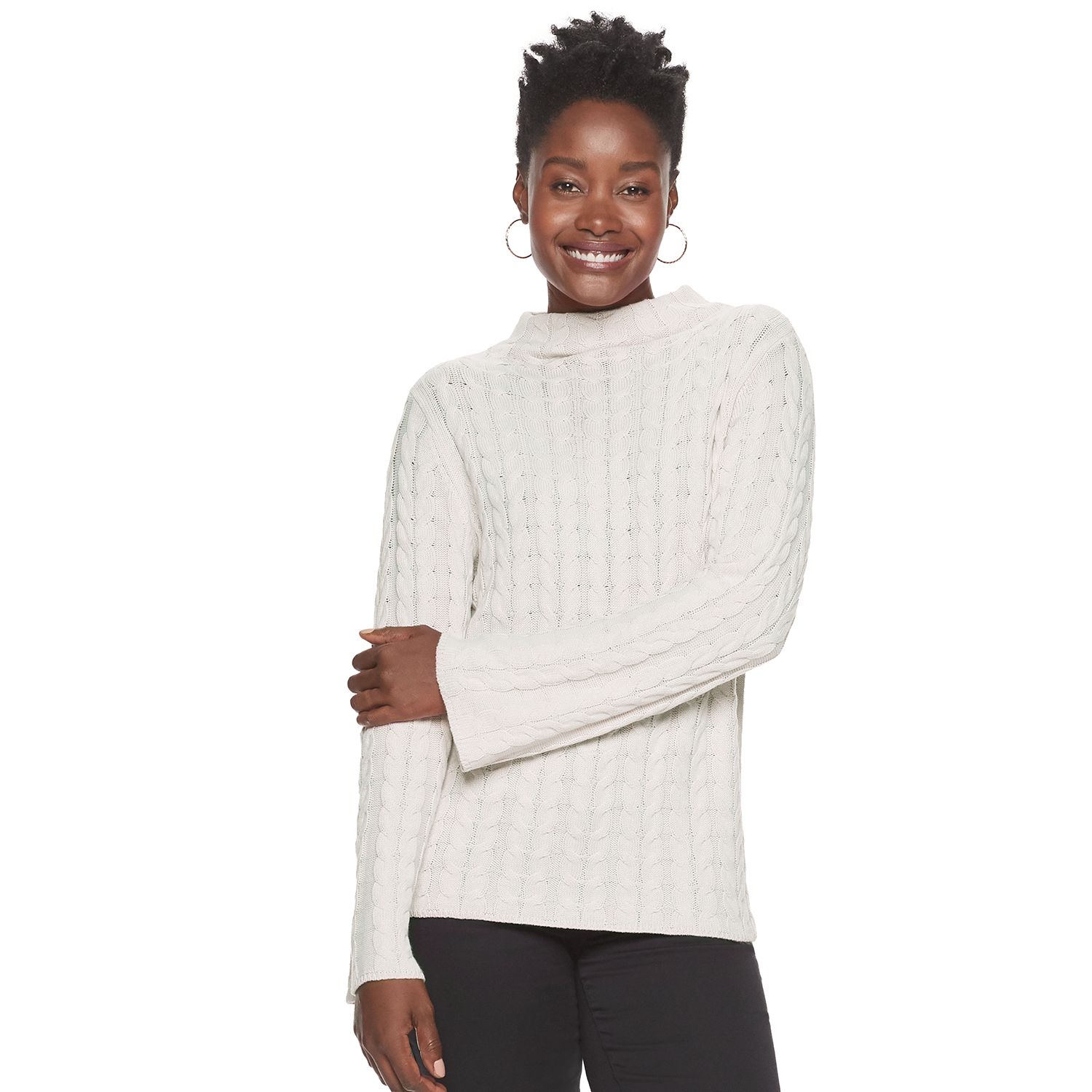 kohls cable knit sweaters