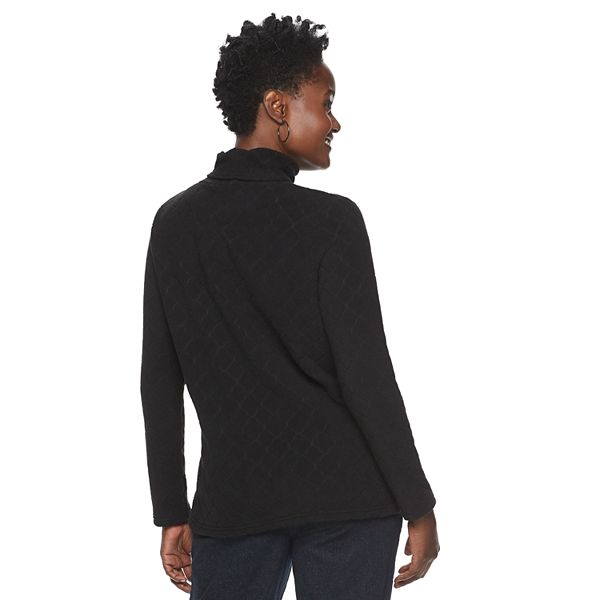 croft and barrow turtleneck shirts