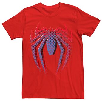 Men's Marvel Spider-Man Gradient Logo Graphic Tee