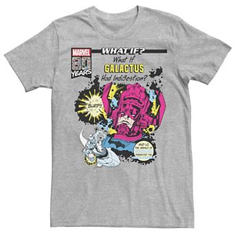 Men's Marvel What If Galactus Had Indigestion Comic Book Cover Graphic Tee