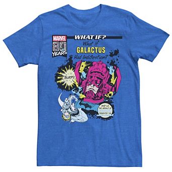 Men's Marvel What If Galactus Had Indigestion Comic Book Cover Graphic Tee