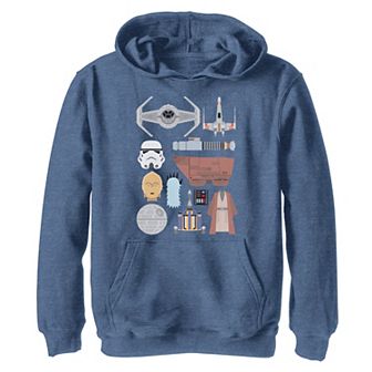 Boys 8-20 Star Wars Classic Trilogy Essentials Graphic Hoodie