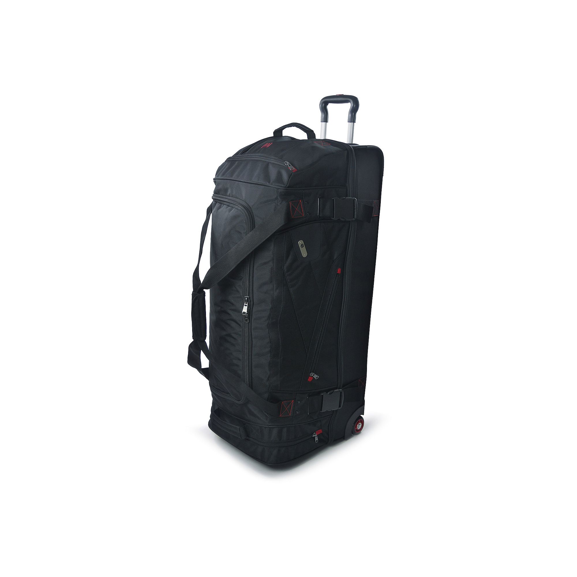 FUL Tour Manager 36-Inch Wheeled Duffel Bag, Black