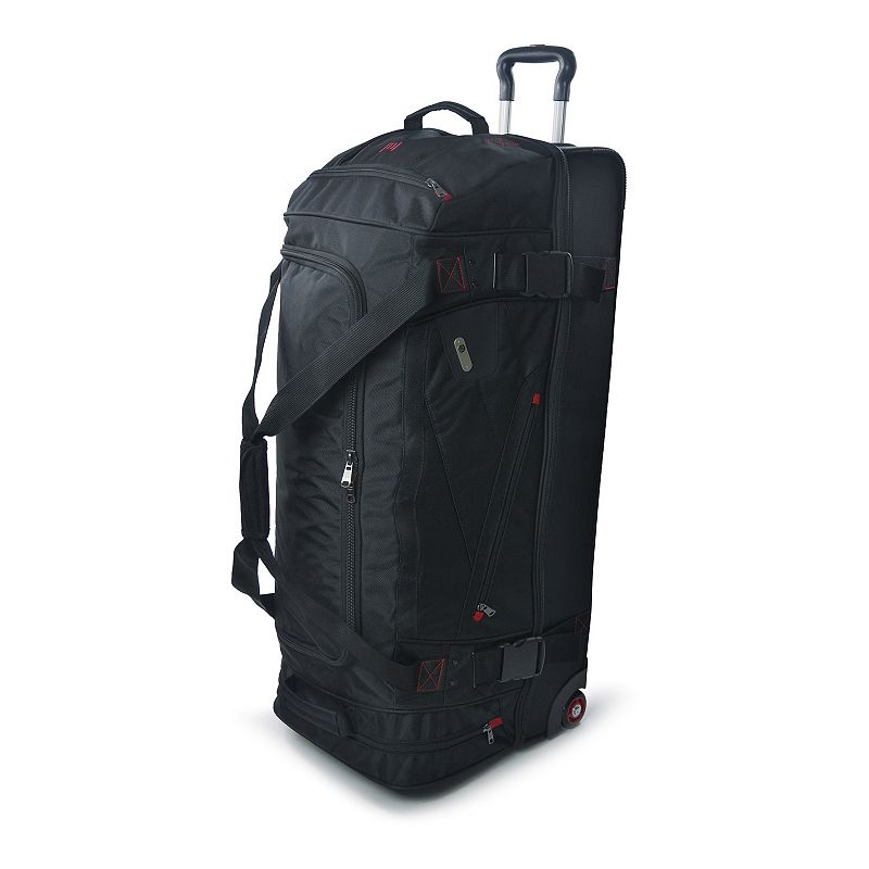 FUL Tour Manager 36-Inch Wheeled Duffel Bag, Black