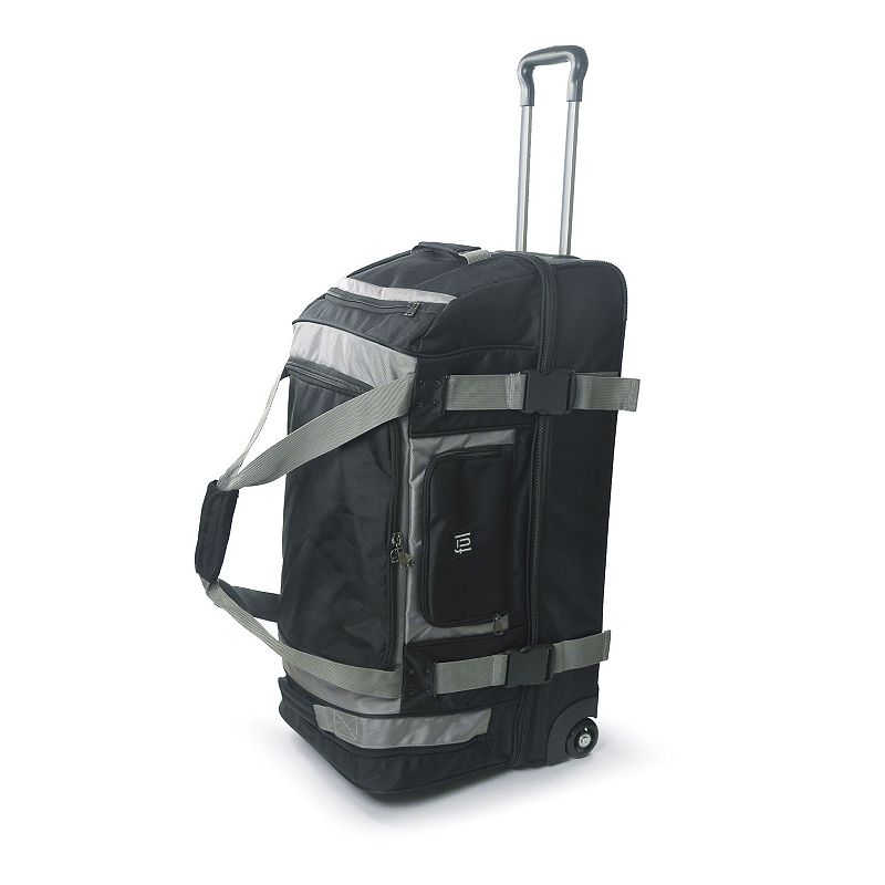 FUL Rig 30-Inch Wheeled Duffel Bag, Black