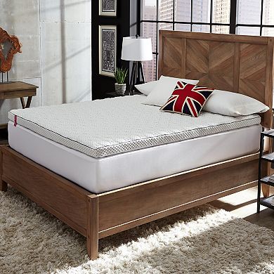 Behrens Kensington Manor by Behrens 3-in. Charcoal Infused Memory Foam Supreme Mattress Topper