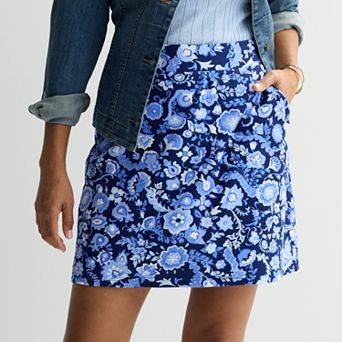 Women's Croft & Barrow® Easy Pull-On Skort