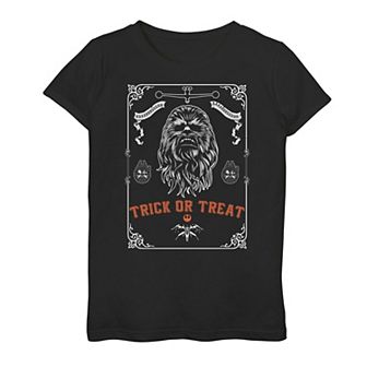 Girls 7-16 Star Wars Chewbacca "Trick or Treat" Graphic Tee