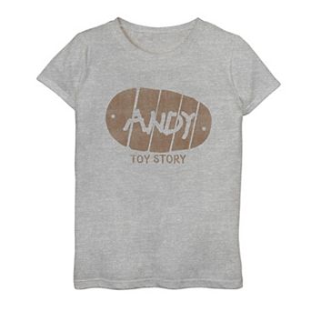 Disney / Pixar's Toy Story Girls 7-16 Andy Handwriting Graphic Tee