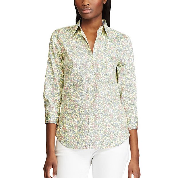 Green womens button outlet down shirt