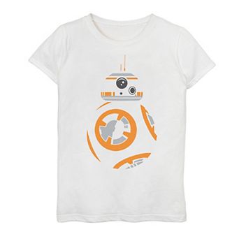 Girls 7-16 Star Wars BB-8 Colored Stencil Graphic Tee