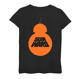 Girls 7-16 Star Wars BB-8 Silhouette Graphic Tee