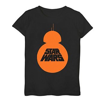 Girls 7-16 Star Wars BB-8 Silhouette Graphic Tee