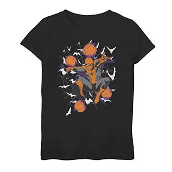 Girls 7-16 Marvel Spider-Man Halloween Graphic Tee